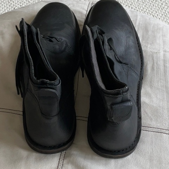 Men's Black Leather Shoes - Picture 6 of 6